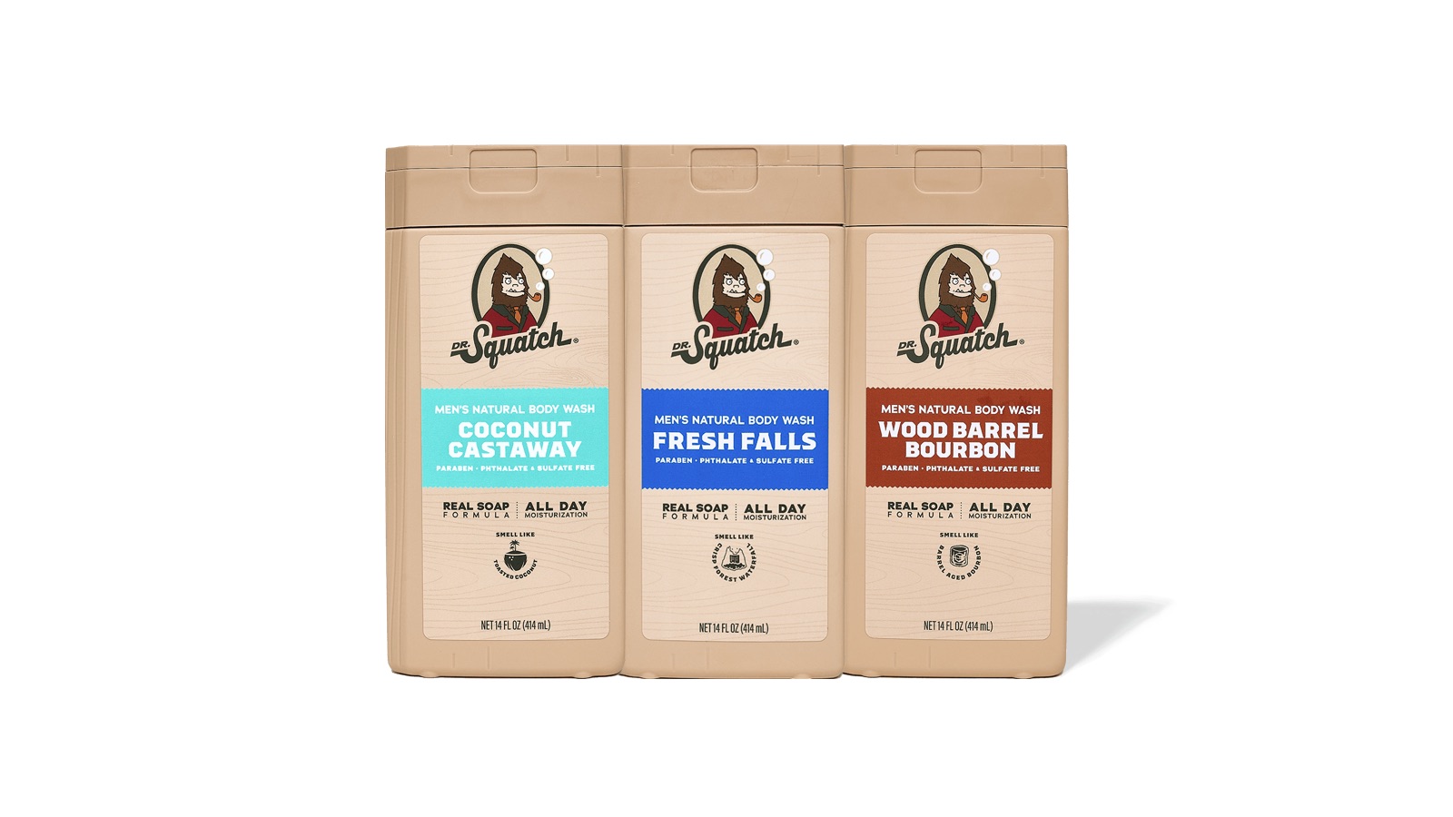 Body wash 3-pack